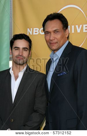 Jesse Bradford and Jimmy Smits at the NBC Summer Press Tour Party, Beverly Hilton Hotel, Beverly Hills, CA. 07-30-10