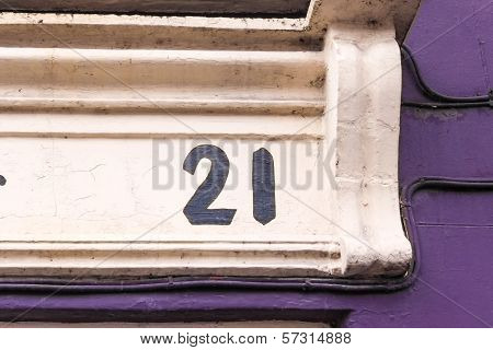 House Number 21