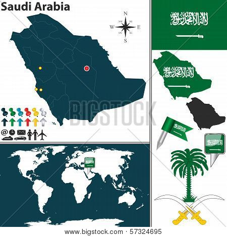 Map Of Saudi Arabia
