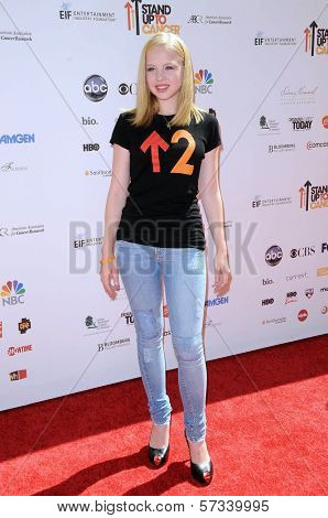 Sofia Vassilieva at the 2010 Stand Up To Cancer, Sony Studios, Culver City, CA. 09-10-10