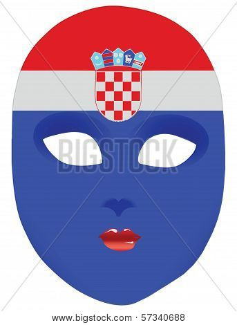 Croatia Mask