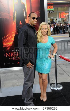 Hank Baskett and Kendra Wilkinson at the 