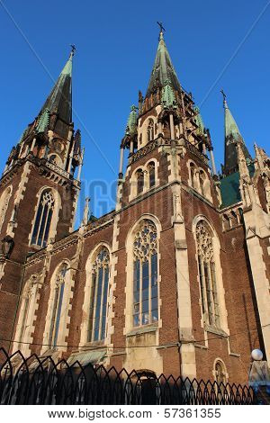 temple of st. Olga and Elisabeth in Lvov city