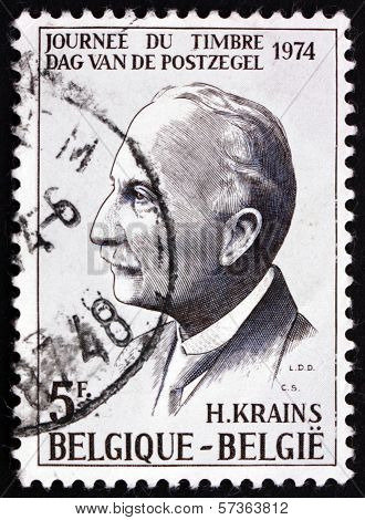 Postage Stamp Belgium 1981 Fernand Severin, Writer