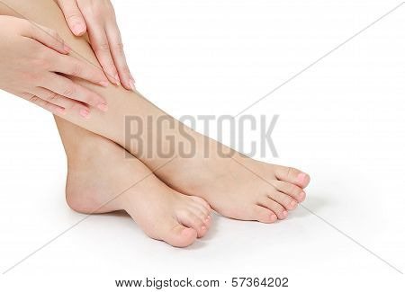 Woman Crossed Legs