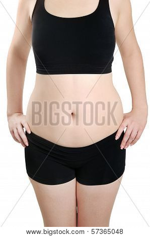 Woman Before Diet
