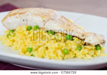 Codfish with rice