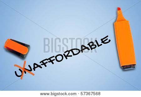 Unaffordable Word