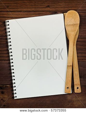 Rustic Cookbook Backdrop