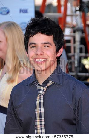 David Archuleta  at the American Idol Grand Finale 2010, Nokia Theater, Los Angeles, CA. 05-26-10