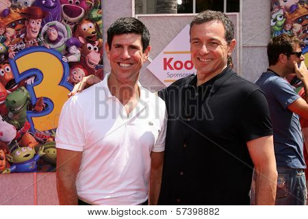 Rich Ross and Bob Iger at the 