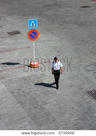Segno di attraversamento pedonale