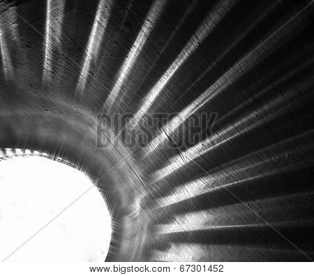 White ceiling