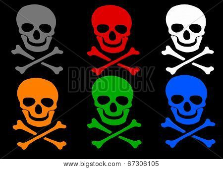 Skull And Crossbones Set