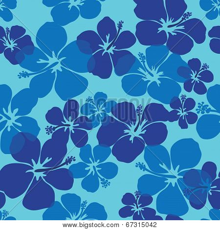 Hibiscus flower pattern