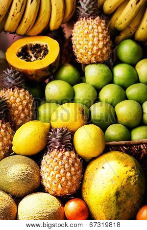 Collection Of Fruits And Vegetables