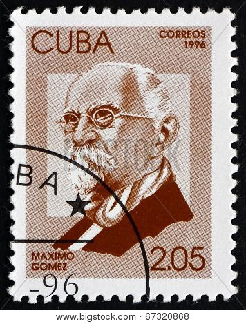 Postage Stamp Cuba 1996 Maximo Gomez, General