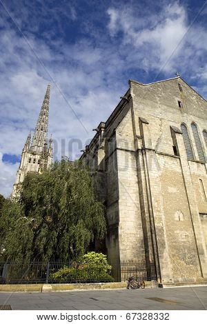 St Michel cathedral in bordeaux, france