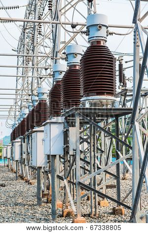 Power station for making electric energy