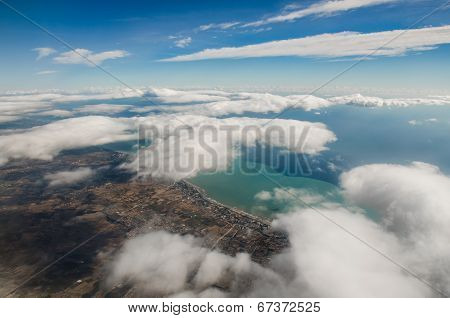 Over clouds