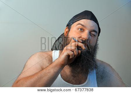 Smoking Redneck