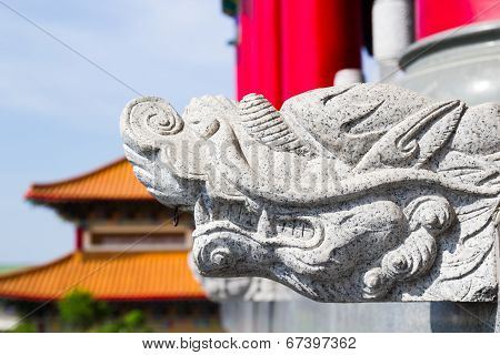 Statue At Leng Noei Yi 2 Temple