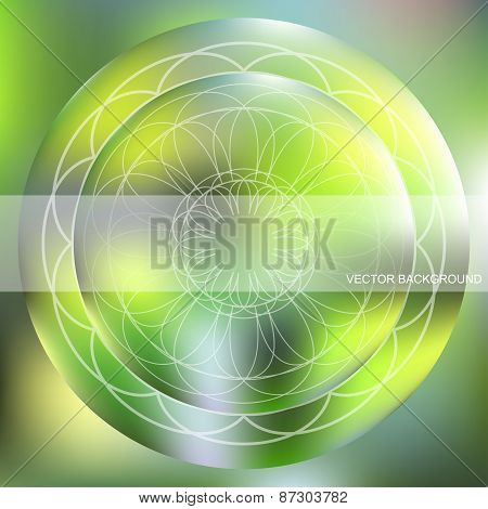 Background With A Circular Pattern