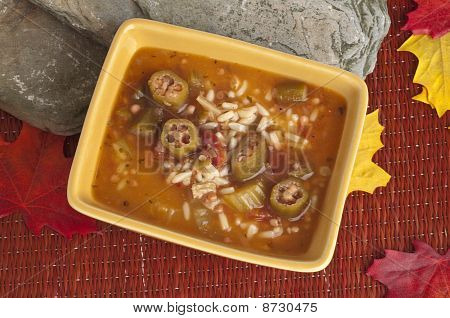 Gumbo med Okra