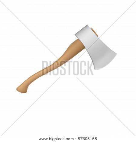 Axe Isolated On White