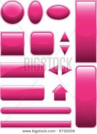 Pulsanti magenta