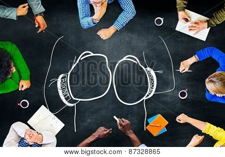Boxing Conpetition Fighting Sport Agressive Concept
