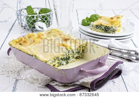 Spinach Lasagne