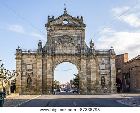Arc Of St. Benedict In Sahagun, Spain