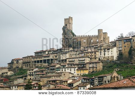 Castle Of The City Of Frias Burgos, Spain