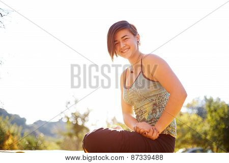Yoga woman