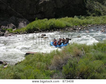 White Water Rafting. 
