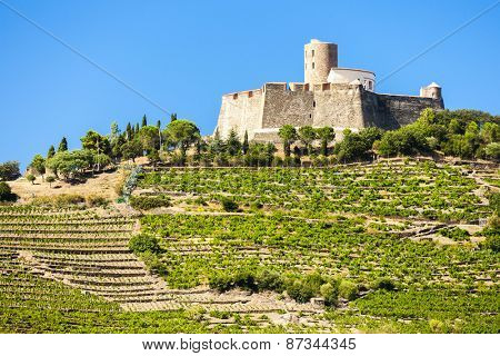 Saint Elme fortress, Languedoc-Roussillon, France