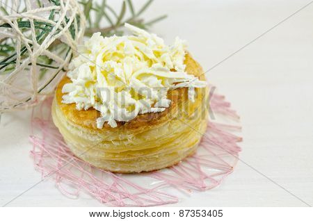 Homebaked Puff Pastry With Cheese