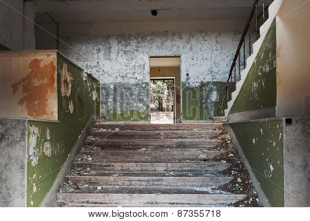 old foyer