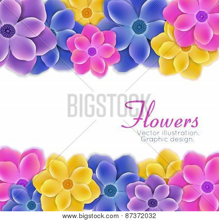 beauty concept flower illustration