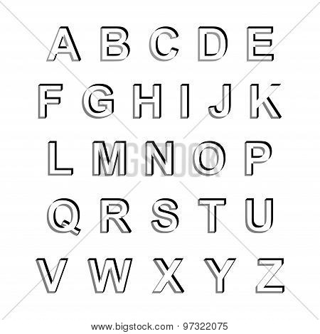 Vector Alphabet Set
