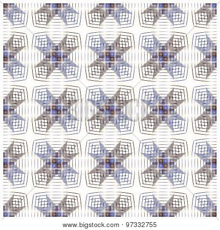 The geometric ornament. Seamless pattern.