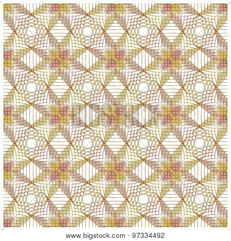The geometric ornament. Seamless pattern.