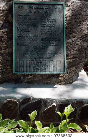 World War I Memorial