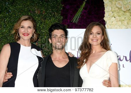 Gavin O'ConnorLOS ANGELES - JUL 29:  Brenda Strong, David Alpay, Rachel Boston at the Hallmark 2015 TCA Summer Press Tour Party at the Private Residence on July 29, 2015 in Beverly Hills, CA