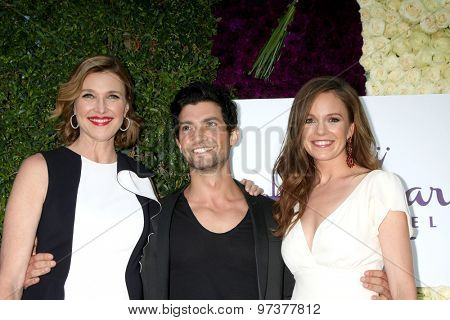 Gavin O'ConnorLOS ANGELES - JUL 29:  Brenda Strong, David Alpay, Rachel Boston at the Hallmark 2015 TCA Summer Press Tour Party at the Private Residence on July 29, 2015 in Beverly Hills, CA
