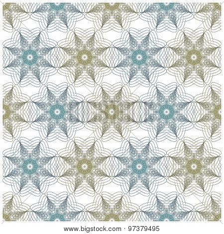The geometric ornament. Seamless pattern.