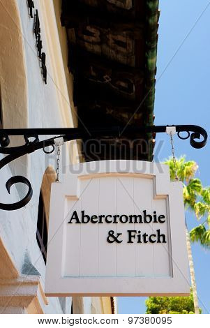 Abercrombie & Fitch Store And Sign