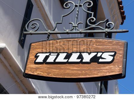 Tilly's Store And Sign