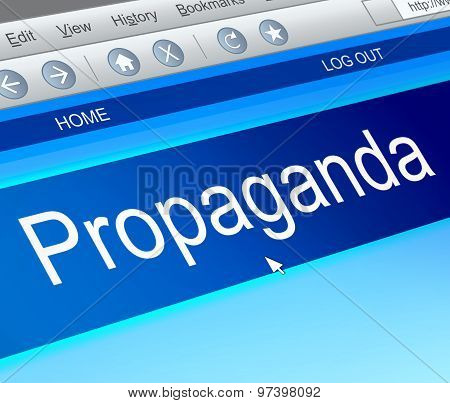 Propaganda Concept.